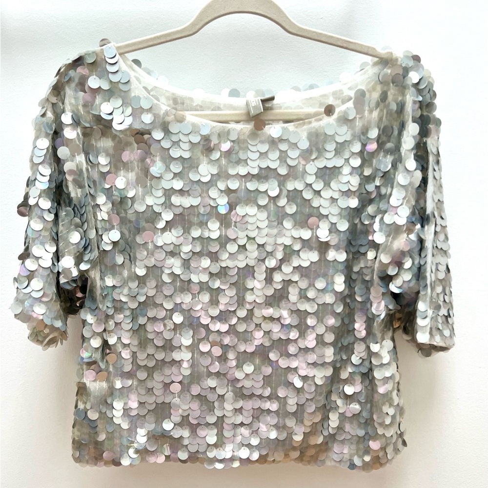 RARE ASOS Sequin Oversized Tee